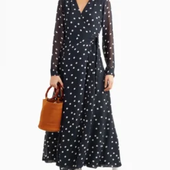 Ganni Robe Marceau Georgette -Promos Vestinia Magasin 89184220d3153eb755d229118ef8