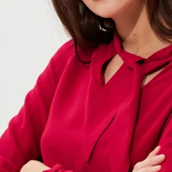 Tara Jarmon Robe Tunique Rouge 7 Tara Jarmon Robe Tunique Rouge -Promos Vestinia Magasin 8c42aa35b9e1f8a282d0462b0f50