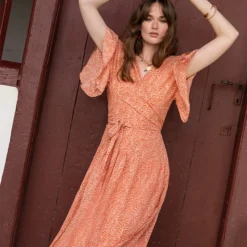 Vanessa Bruno Robe Lolita Corail -Promos Vestinia Magasin 8c93bfc3fb0efc576442b34692ed