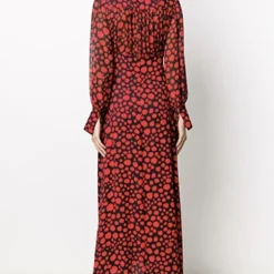 MSGM Robe Black Red Printed -Promos Vestinia Magasin 8cb0ba18e062c4060212ddcf964f