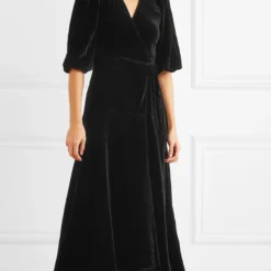 Ganni Robe Aldine -Promos Vestinia Magasin 903206915603c6912eea1c8911c0