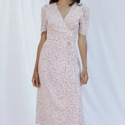 Rouje Robe Gabin à Pois