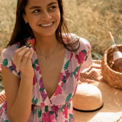 Robe Enola Giverny -Promos Vestinia Magasin 94ba70c6e24d1b944a7220e66297