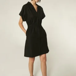 Compania Fantastica Robe Black Poplin