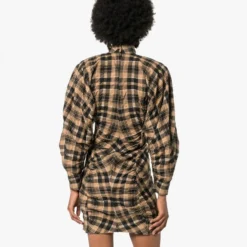 Ganni Robe Carreaux à Fronces 6 Ganni Robe Carreaux à Fronces -Promos Vestinia Magasin 9698926f86a296cc31a1b93528a0