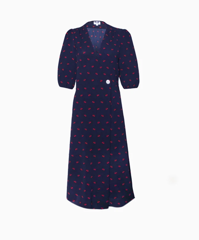 Rouje Robe Rosalie Cerise 3 Rouje Robe Rosalie Cerise – Image 3