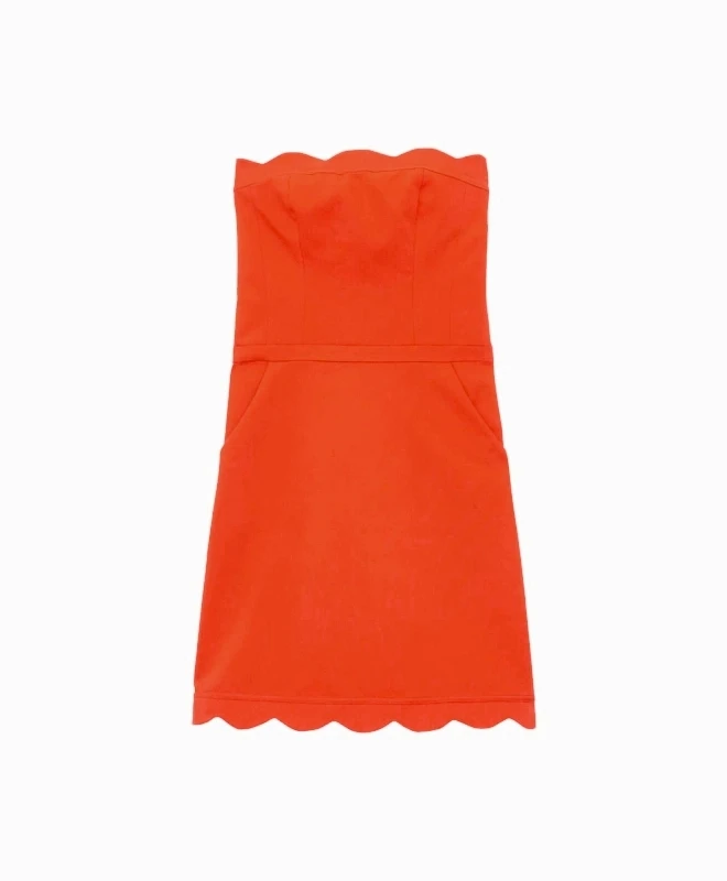 Tara Jarmon Robe Raoul Vermillon 2 Tara Jarmon Robe Raoul Vermillon – Image 2