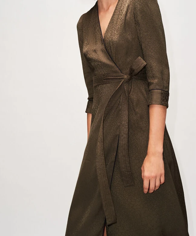 CLAUDIE PIERLOT Robe Rusee 3 CLAUDIE PIERLOT Robe Rusee – Image 3