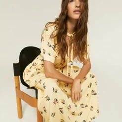 Compania Fantastica Robe Yellow Peach