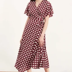 Robe Eliana Polka Dot
