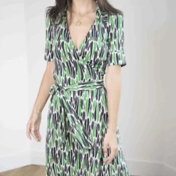 DIANE VON FURSTENBERG Robe Julian Green