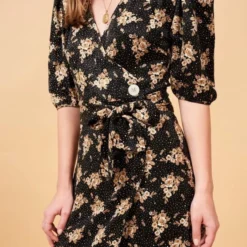 Promos Vestinia Magasin 43 Rouje Robe Rosalie Fleurs