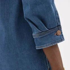 See By Chloé Robe Bleu Navy Jean -Promos Vestinia Magasin b0ed9f4a5801a0610211d5b05f68