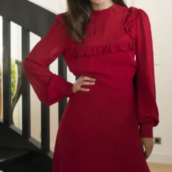 Robe Framboise -Promos Vestinia Magasin b4a8f266cc5583047c29350a0dd5