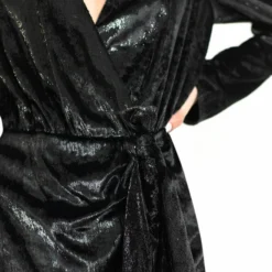THE KOOPLES Robe Black Velvet -Promos Vestinia Magasin b57b14f896f5d2848e223a57d995