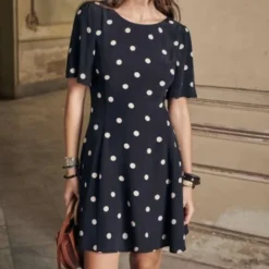 Robe Faustine à Pois