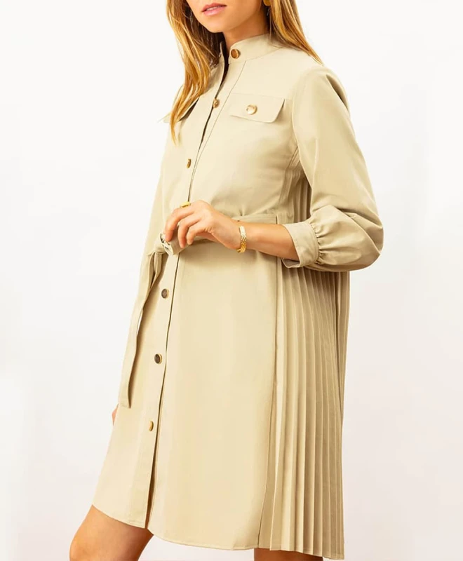 Robe Sakina Beige 4 Robe Sakina Beige – Image 4