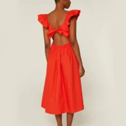 Compania Fantastica Robe Orange Summer -Promos Vestinia Magasin c00cdc941636bb7e5b31f0776c30