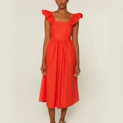 Compania Fantastica Robe Orange Summer -Promos Vestinia Magasin c187df1bb570d3c7fd0bab7b8214