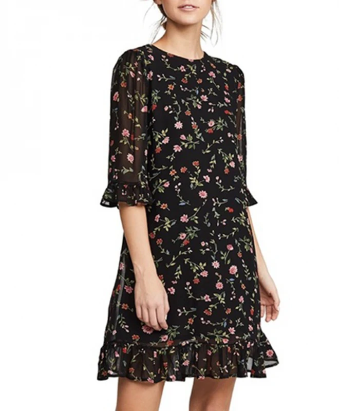 Ganni Robe Elm Volants 3 Ganni Robe Elm Volants – Image 3