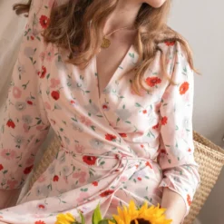 Samsoe Samsoe Robe Midi Britt Rose -Promos Vestinia Magasin c260cfdcc4d6bdfe2787b4865ec4