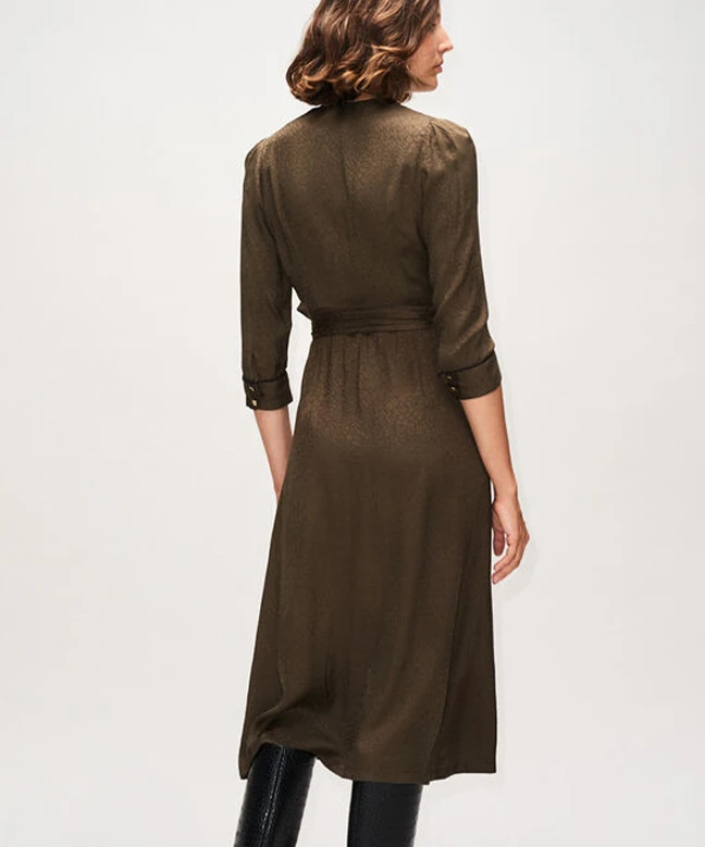 CLAUDIE PIERLOT Robe Rusee 4 CLAUDIE PIERLOT Robe Rusee – Image 4