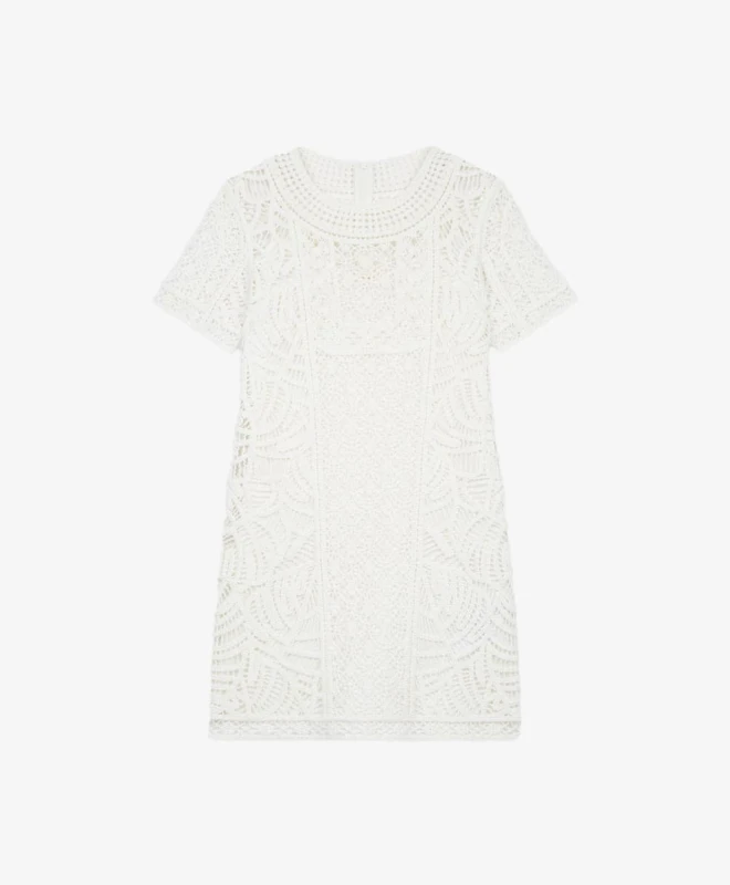 Maje Robe Rossa Écrue 2 Maje Robe Rossa Écrue – Image 2