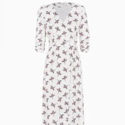 Ba&sh Robe Fanny Ecru