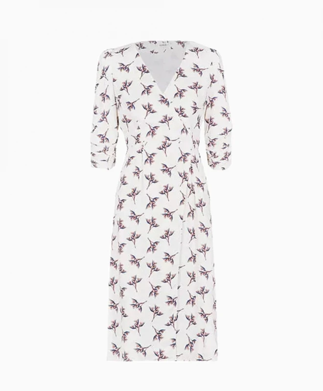 Ba&sh Robe Fanny Ecru 1 Ba&sh Robe Fanny Ecru