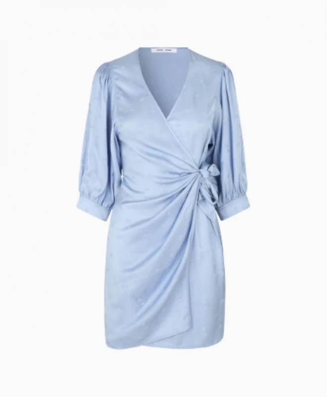 Samsoe Samsoe Robe Celestina Bleue 1 Samsoe Samsoe Robe Celestina Bleue