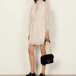 Sandro Robe Rosalie A Pois -Promos Vestinia Magasin da2d75b9f86a7bbeb1e0e18f9b5d