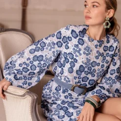 Samsoe Samsoe Robe Aram Bleu