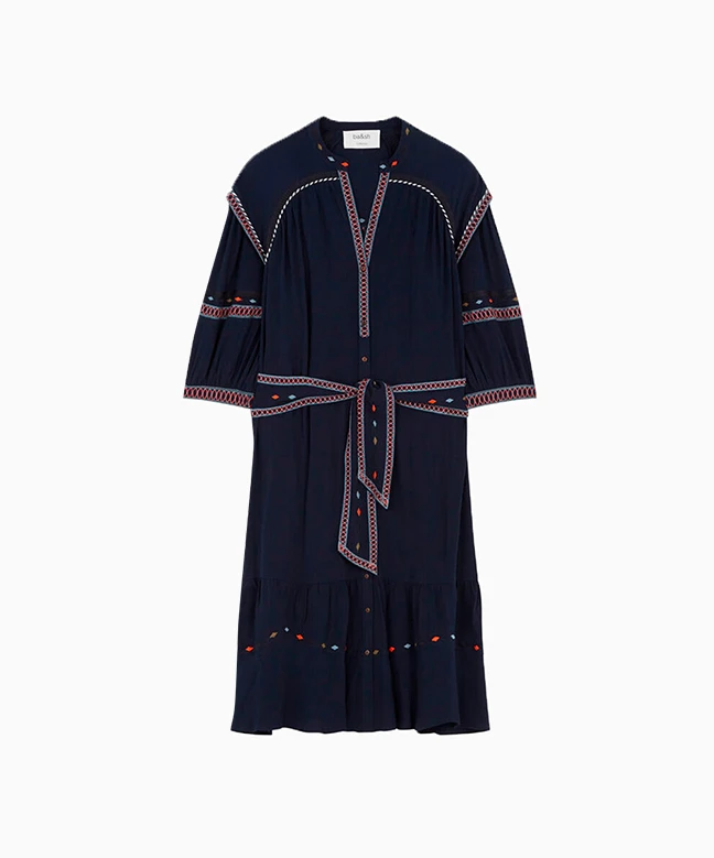 Ba&sh Robe Patty Marine 3 Ba&sh Robe Patty Marine – Image 3