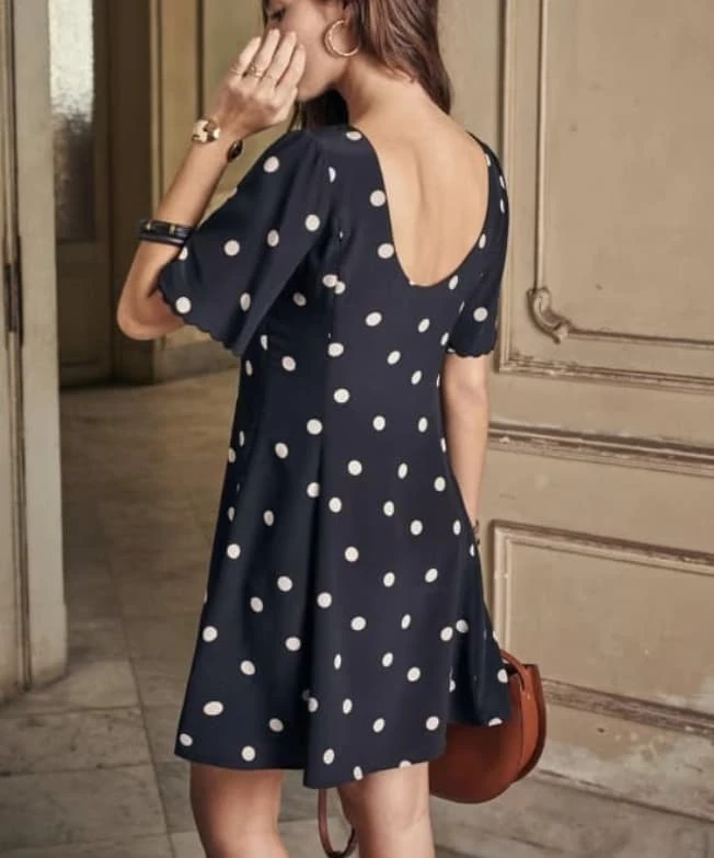 Robe Faustine à Pois 2 Robe Faustine à Pois – Image 2