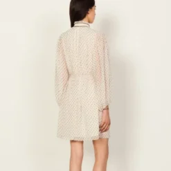 Sandro Robe Rosalie A Pois -Promos Vestinia Magasin e7af66cbd589ab645450c198cd47