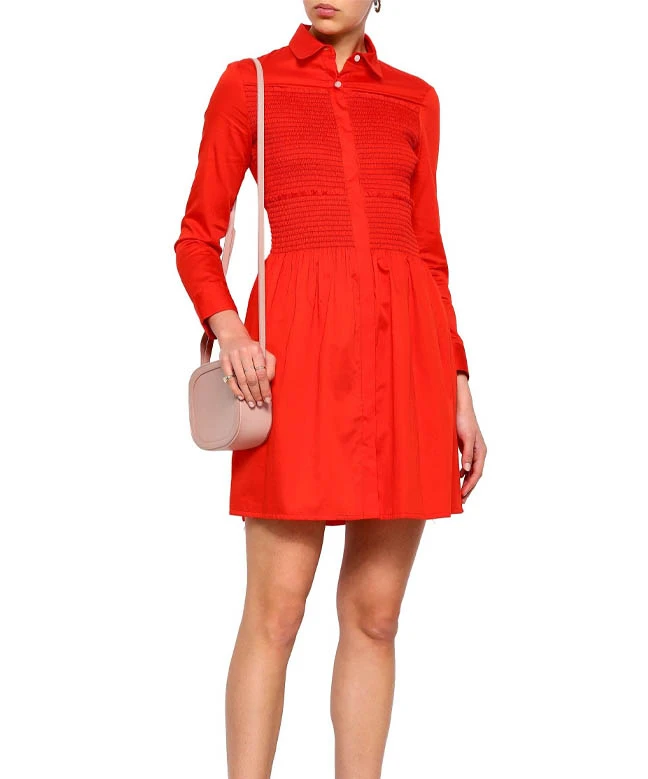 Maje Robe Rouge Courte 1 Maje Robe Rouge Courte