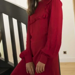 Robe Framboise -Promos Vestinia Magasin f0e0531d5a3c785197871869b154