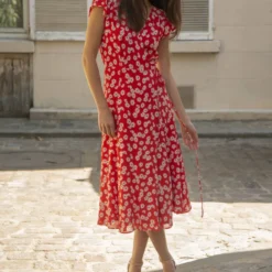 Robe Carina Daisy -Promos Vestinia Magasin f0ea8d31a706ad8a736ffdcd32c9