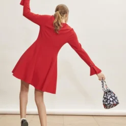 Tara Jarmon Robe Rael Rouge 7 Tara Jarmon Robe Rael Rouge -Promos Vestinia Magasin f7a8ece65e0b1d16fc3bdc5b23e2