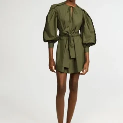 CLAUDIE PIERLOT Robe Rariole Kaki 7 CLAUDIE PIERLOT Robe Rariole Kaki -Promos Vestinia Magasin f9372577d17d0187688c9a0b356a