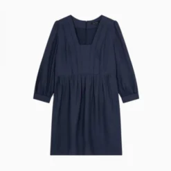 Tara Jarmon Robe Maisa Indigo