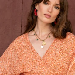 Vanessa Bruno Robe Lolita Corail -Promos Vestinia Magasin fca52235b1758940b200fa003cce