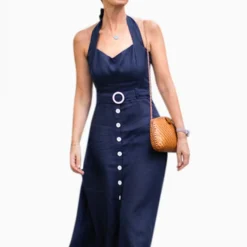 Robe Halter -Promos Vestinia Magasin fefb24992f18d6f1097802d416fa